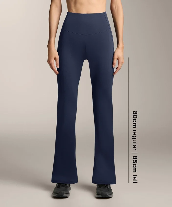 Pantaloni a zampa Comfortlux a vita alta Pantaloni a zampa Comfortlux a vita alta