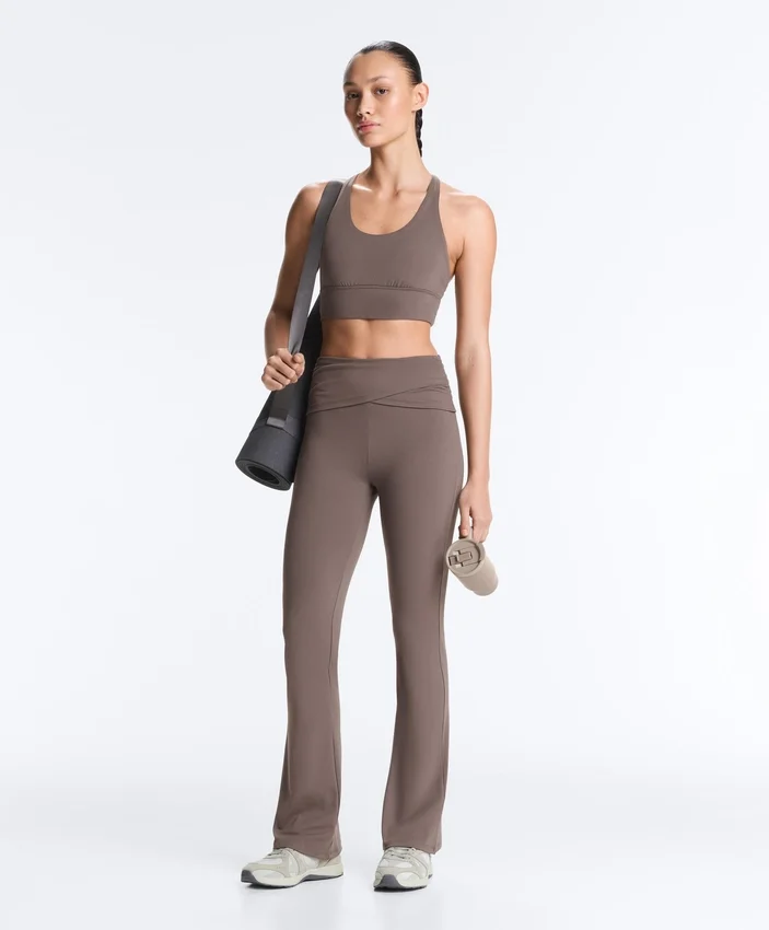 Pantaloni a zampa Comfortlux a vita alta Pantaloni a zampa Comfortlux a vita alta