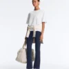 Pantaloni a zampa Comfortlux a vita alta Pantaloni a zampa Comfortlux a vita alta