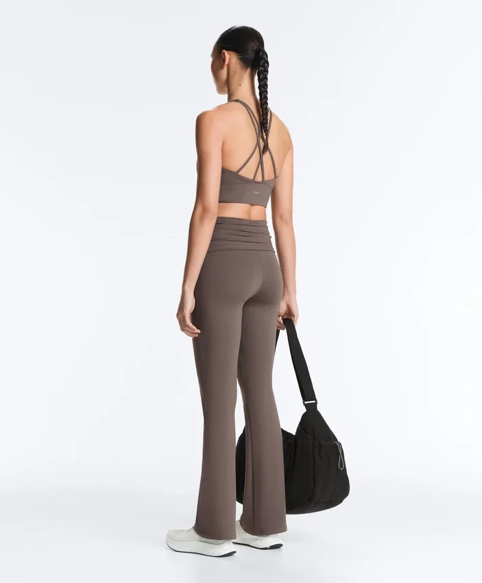Pantaloni a zampa Comfortlux a vita alta Pantaloni a zampa Comfortlux a vita alta