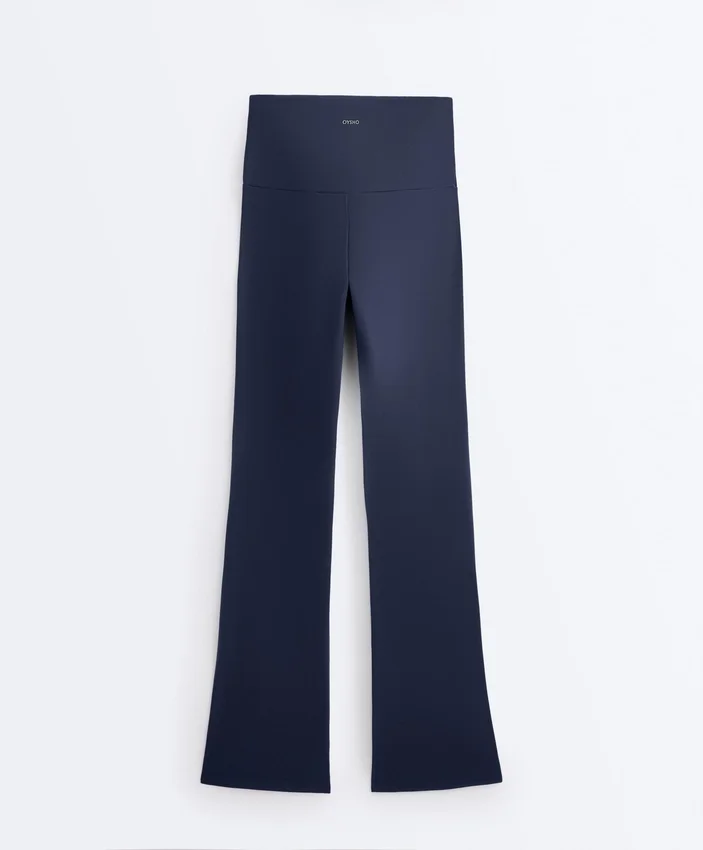 Pantaloni a zampa Comfortlux a vita alta Pantaloni a zampa Comfortlux a vita alta