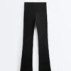 Pantaloni a zampa Comfortlux a vita altissima Pantaloni a zampa Comfortlux a vita altissima