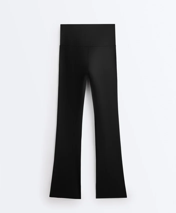 Pantaloni a zampa Comfortlux a vita altissima Pantaloni a zampa Comfortlux a vita altissima