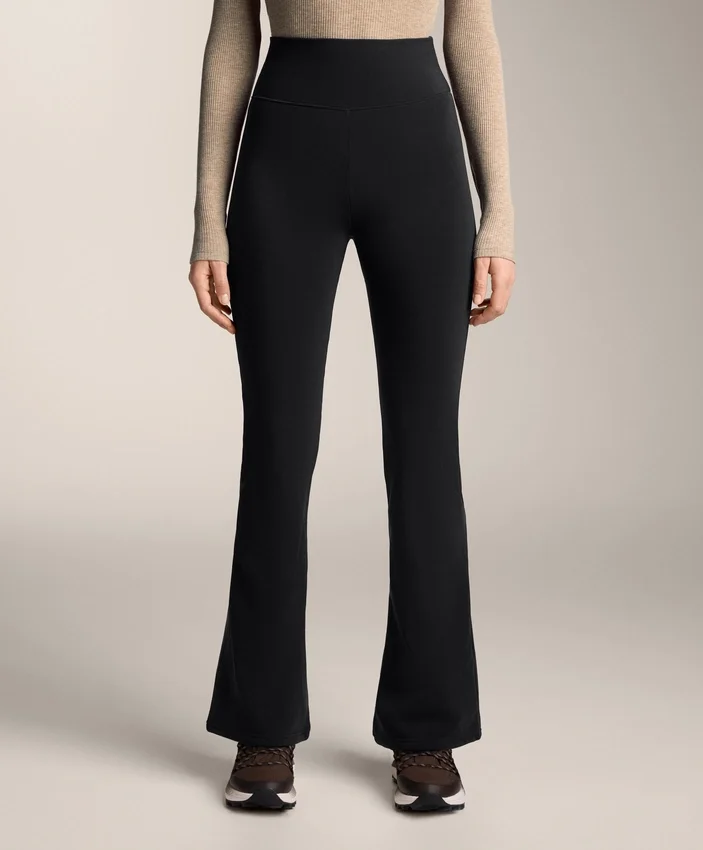 Pantaloni a zampa extra caldi senza cuciture a vita altissima Pantaloni a zampa extra caldi senza cuciture a vita altissima