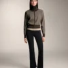 Pantaloni a zampa extra caldi senza cuciture a vita altissima Pantaloni a zampa extra caldi senza cuciture a vita altissima