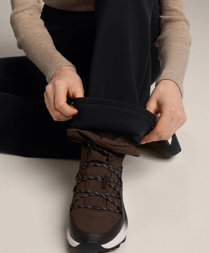 Pantaloni a zampa extra caldi senza cuciture a vita altissima Pantaloni a zampa extra caldi senza cuciture a vita altissima