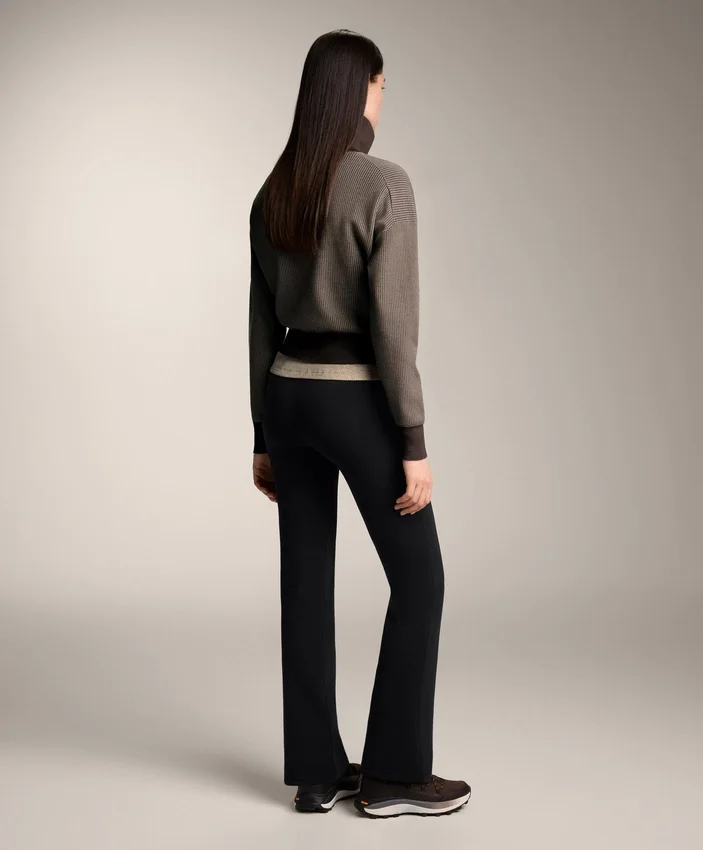 Pantaloni a zampa extra caldi senza cuciture a vita altissima Pantaloni a zampa extra caldi senza cuciture a vita altissima