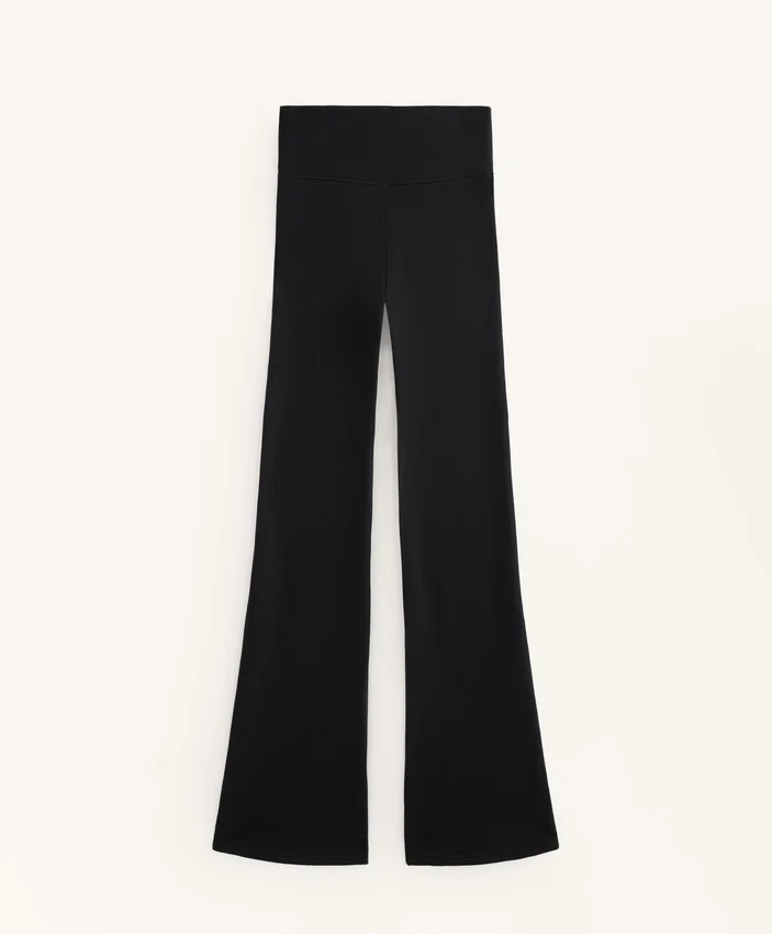 Pantaloni a zampa extra caldi senza cuciture a vita altissima Pantaloni a zampa extra caldi senza cuciture a vita altissima
