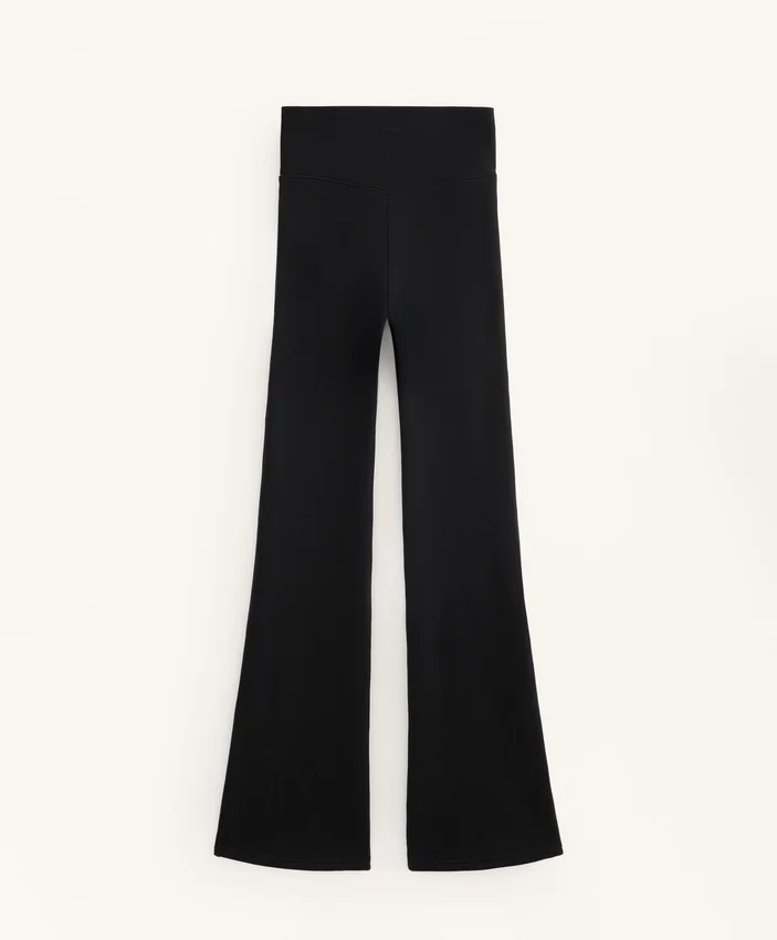 Pantaloni a zampa extra caldi senza cuciture a vita altissima Pantaloni a zampa extra caldi senza cuciture a vita altissima