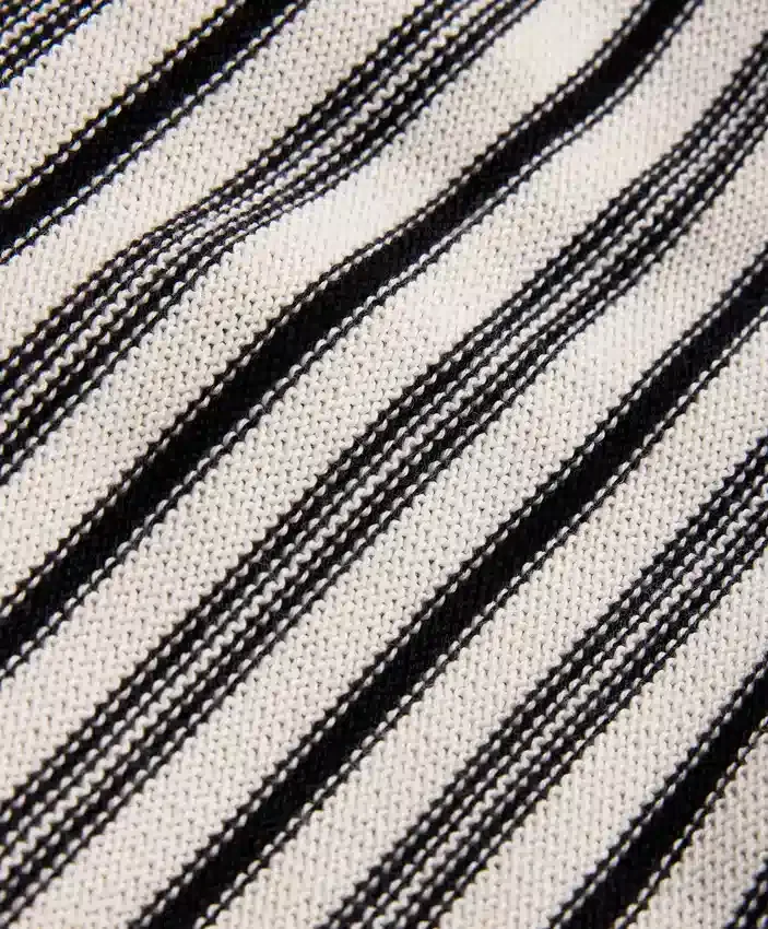 Pantaloni bloomer a righe in maglia Pantaloni bloomer a righe in maglia