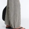 Pantaloni bloomer a righe in maglia Pantaloni bloomer a righe in maglia