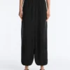 Pantaloni bloomer in 100% cupro Pantaloni bloomer in 100% cupro