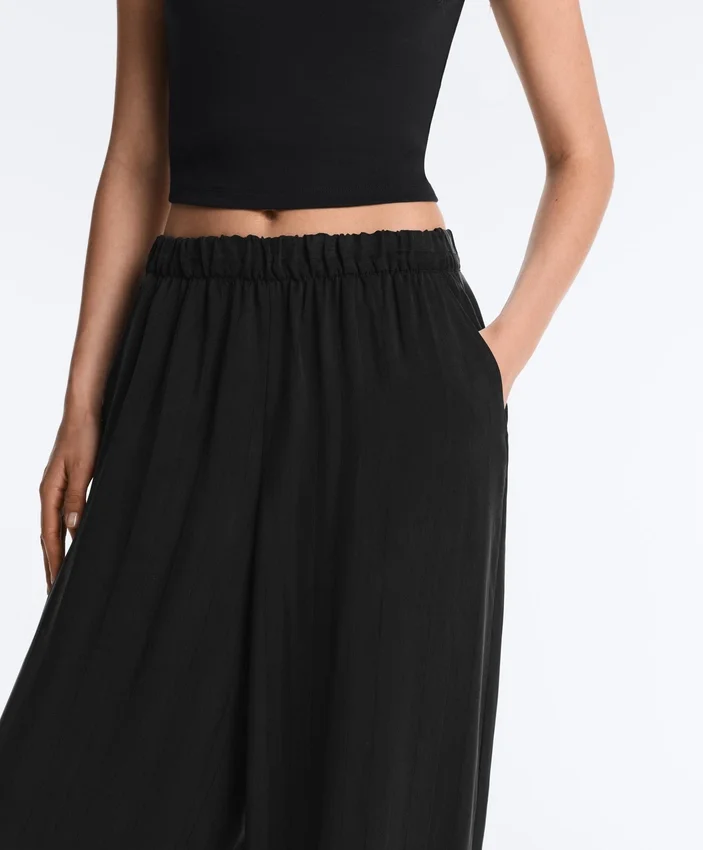 Pantaloni bloomer in 100% cupro Pantaloni bloomer in 100% cupro