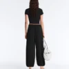 Pantaloni bloomer in 100% cupro Pantaloni bloomer in 100% cupro