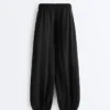 Pantaloni bloomer in 100% cupro Pantaloni bloomer in 100% cupro