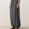 Pantaloni bloomer in 100% lino Pantaloni bloomer in 100% lino