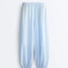 Pantaloni bloomer in 100% lino Pantaloni bloomer in 100% lino