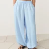 Pantaloni bloomer in 100% lino Pantaloni bloomer in 100% lino