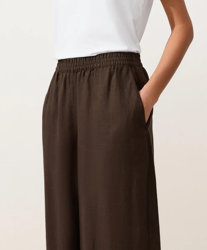 Pantaloni bloomer in 100% lino Pantaloni bloomer in 100% lino