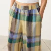 Pantaloni bloomer in 100% lino Pantaloni bloomer in 100% lino