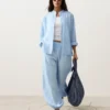 Pantaloni bloomer in 100% lino Pantaloni bloomer in 100% lino