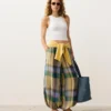 Pantaloni bloomer in 100% lino Pantaloni bloomer in 100% lino
