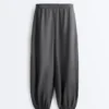 Pantaloni bloomer in 100% lino Pantaloni bloomer in 100% lino