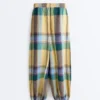 Pantaloni bloomer in 100% lino Pantaloni bloomer in 100% lino