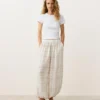 Pantaloni bloomer in misto lino e Lyocell Pantaloni bloomer in misto lino e Lyocell