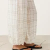 Pantaloni bloomer in misto lino e Lyocell Pantaloni bloomer in misto lino e Lyocell