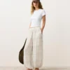 Pantaloni bloomer in misto lino e Lyocell Pantaloni bloomer in misto lino e Lyocell