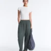 Pantaloni bloomer in misto modal Pantaloni bloomer in misto modal