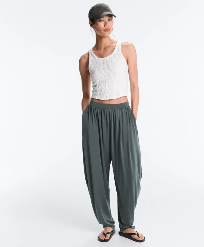 Pantaloni bloomer in misto modal Pantaloni bloomer in misto modal