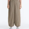 Pantaloni bloomer tecnici a quadri