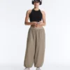 Pantaloni bloomer tecnici a quadri