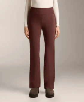Pantaloni bootcut senza cuciture a vita alta super extra caldi