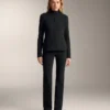 Pantaloni bootcut senza cuciture a vita alta super extra caldi Pantaloni bootcut senza cuciture a vita alta super extra caldi