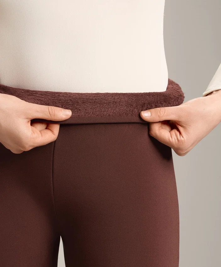 Pantaloni bootcut senza cuciture a vita alta super extra caldi Pantaloni bootcut senza cuciture a vita alta super extra caldi