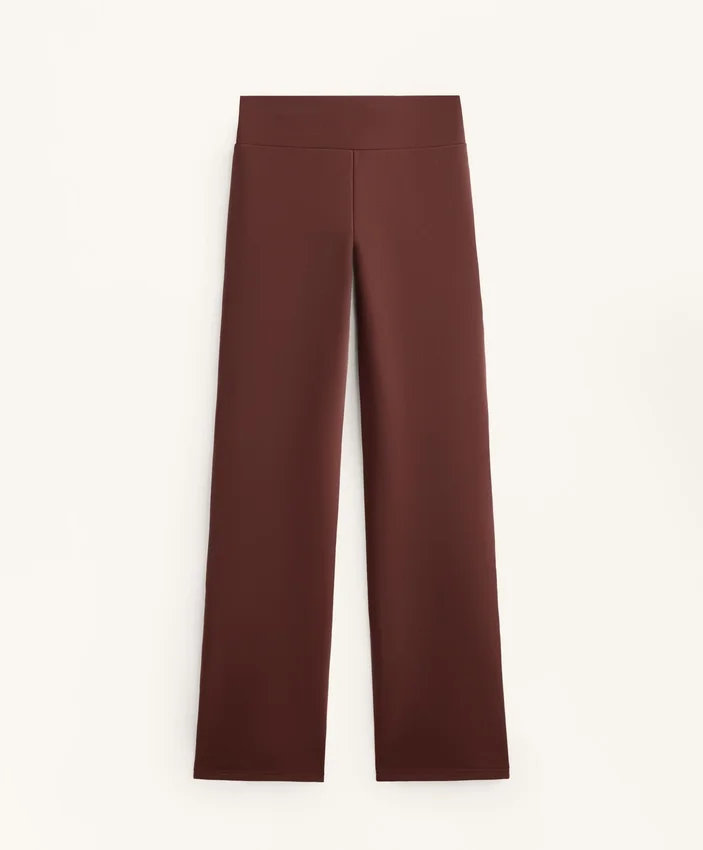 Pantaloni bootcut senza cuciture a vita alta super extra caldi Pantaloni bootcut senza cuciture a vita alta super extra caldi