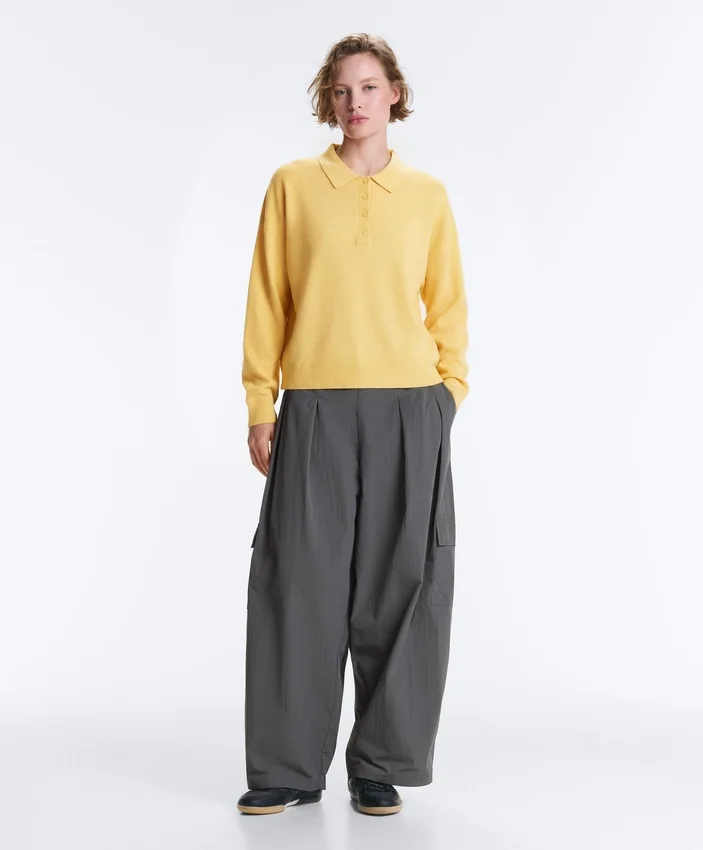 Pantaloni cargo in nylon idrorepellente Pantaloni cargo in nylon idrorepellente