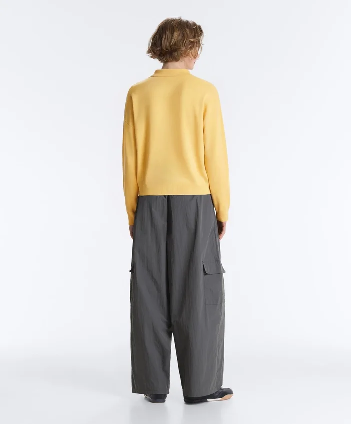 Pantaloni cargo in nylon idrorepellente Pantaloni cargo in nylon idrorepellente