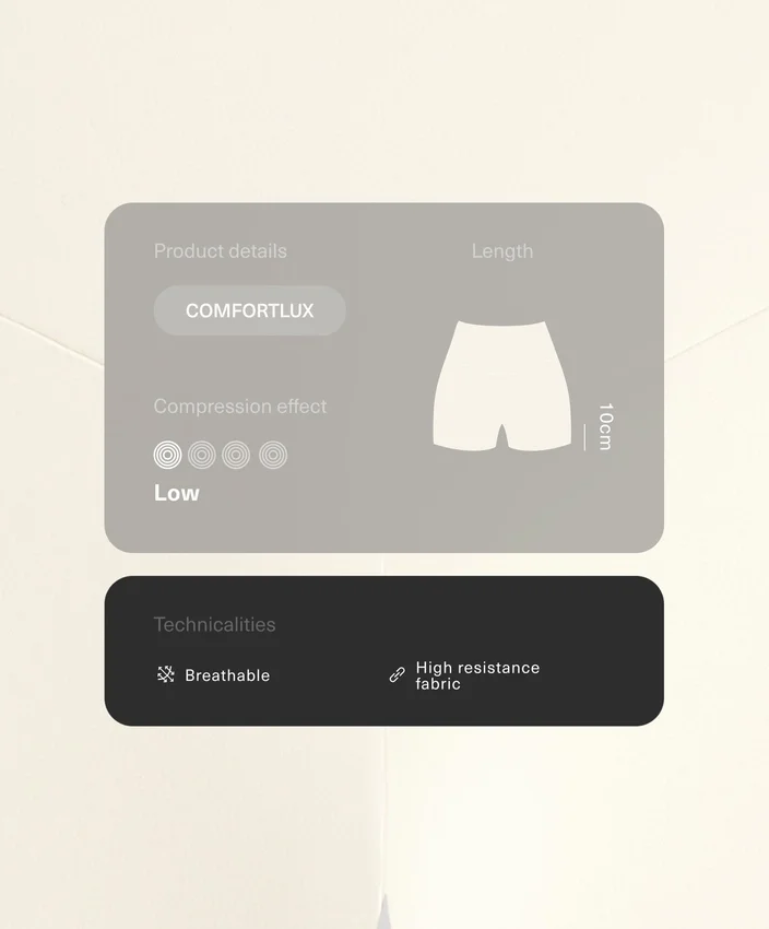Pantaloni Comfortlux a vita alta da 10 cm con dettagli traforati Pantaloni Comfortlux a vita alta da 10 cm con dettagli traforati