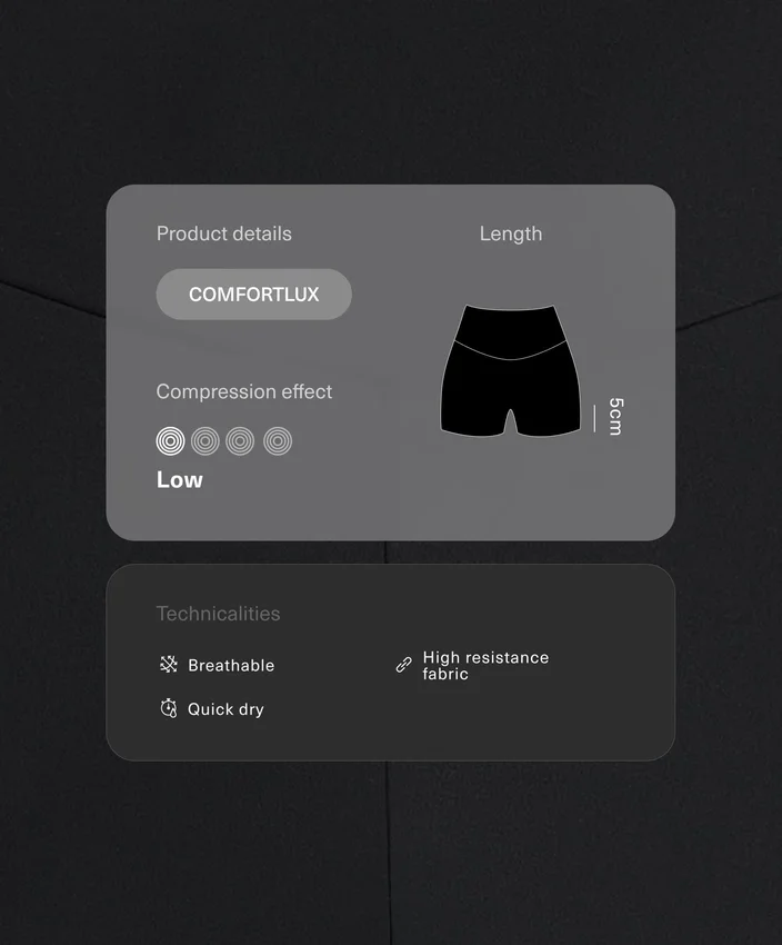 Pantaloni Comfortlux a vita alta da 5 cm Pantaloni Comfortlux a vita alta da 5 cm