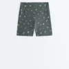 Pantaloni corti a vita alta Evermove da 10 cm con stampa floreale Pantaloni corti a vita alta Evermove da 10 cm con stampa floreale