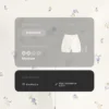Pantaloni corti a vita alta Evermove da 10 cm con stampa floreale Pantaloni corti a vita alta Evermove da 10 cm con stampa floreale