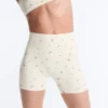 Pantaloni corti a vita alta Evermove da 10 cm con stampa floreale Pantaloni corti a vita alta Evermove da 10 cm con stampa floreale