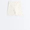Pantaloni corti a vita alta Evermove da 10 cm con stampa floreale Pantaloni corti a vita alta Evermove da 10 cm con stampa floreale