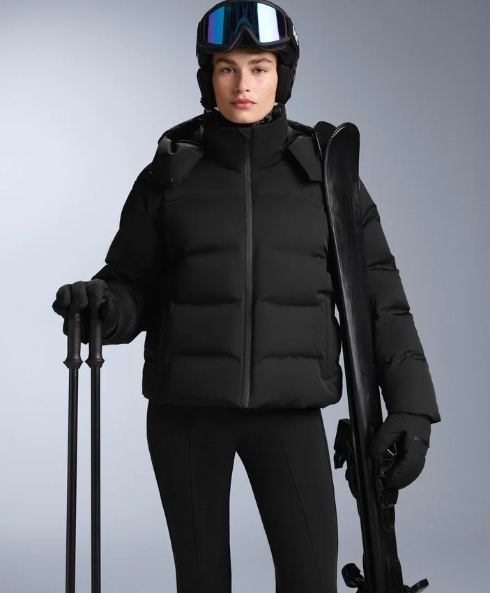 Giacca Minardi Piume Ski idrorepellente 80% piumino e 20% piume Giacca Minardi Piume Ski idrorepellente 80% piumino e 20% piume