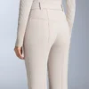 Pantaloni da sci elasticizzati a vita alta e a zampa d’elefante, resistenti all’acqua Pantaloni da sci elasticizzati a vita alta e a zampa d’elefante, resistenti all’acqua