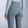 Pantaloni da sci elasticizzati a vita alta e a zampa d’elefante, resistenti all’acqua Pantaloni da sci elasticizzati a vita alta e a zampa d’elefante, resistenti all’acqua